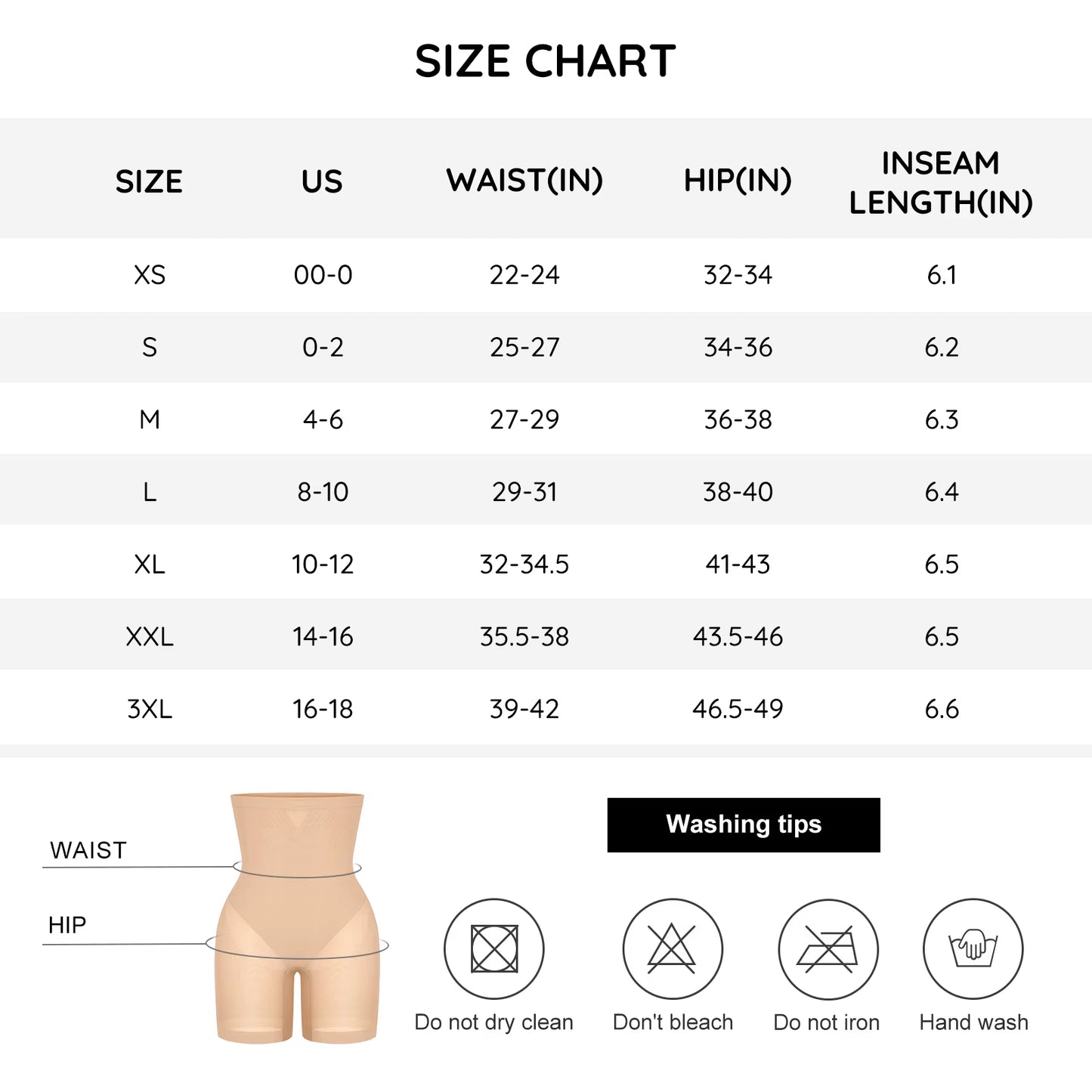 Curvara SmoothLift™ High-Waisted Mid Thigh Short