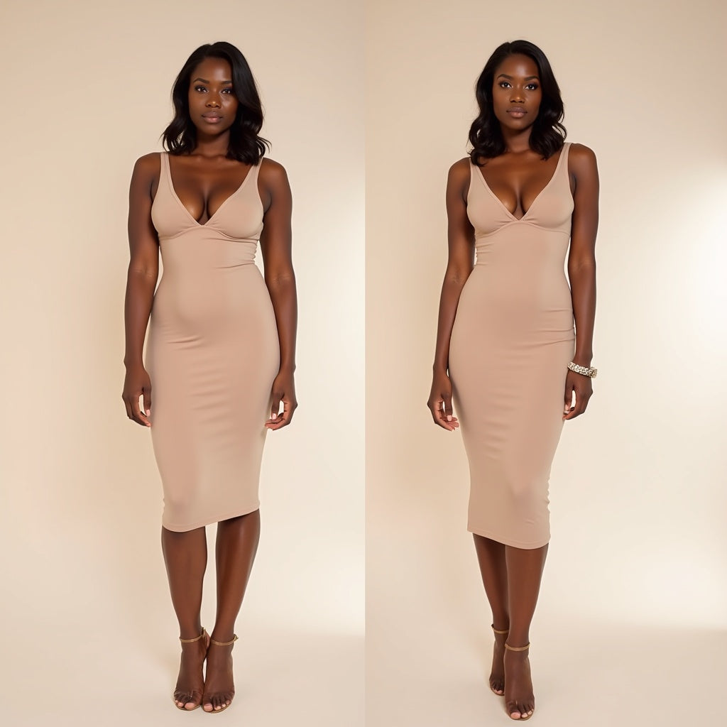 Curvara SmoothLift™ High-Waisted Mid Thigh Short
