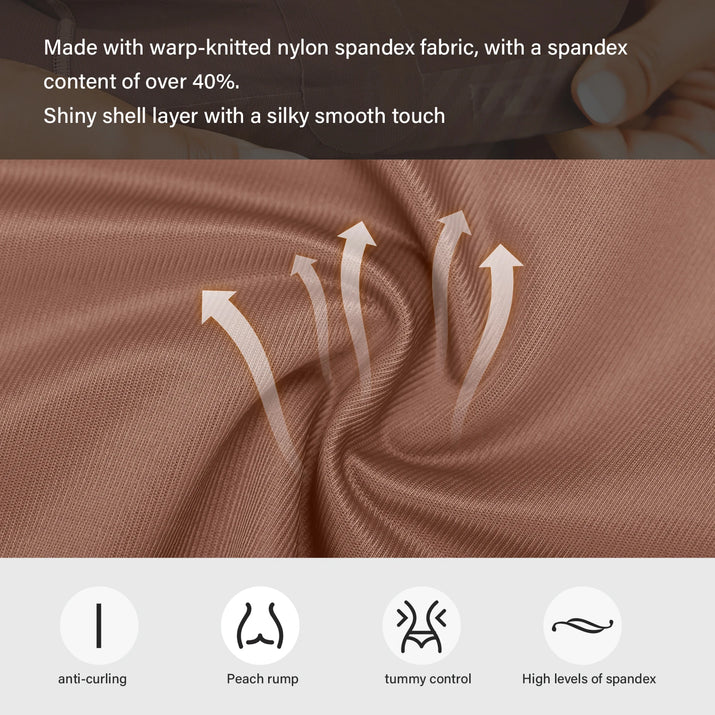 Curvara SmoothLift™ High-Waisted Mid Thigh Short